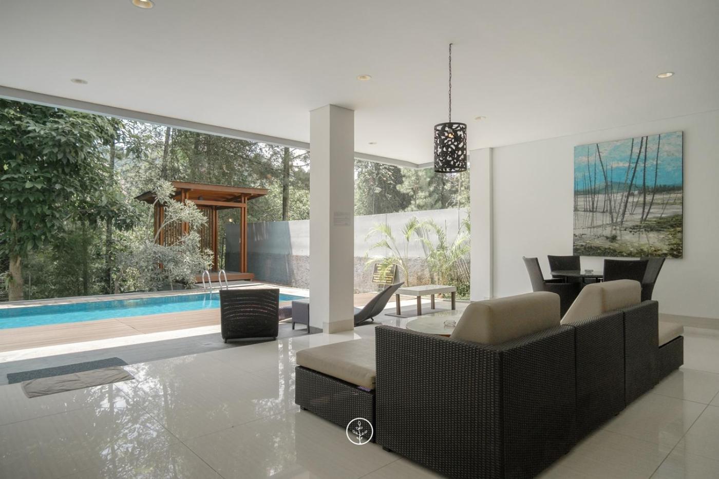Hikari Hill View Villa 7 Bedrooms With A Private Swimming Pool And Billiard Bandung Exterior foto